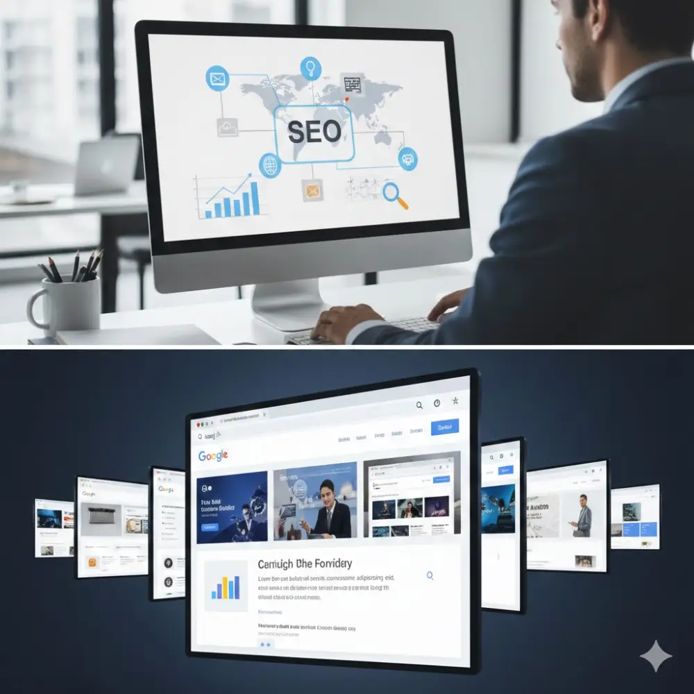 دور شركة تحسين محركات البحث في تطوير استراتيجية التسويق الرقمي الشاملة
