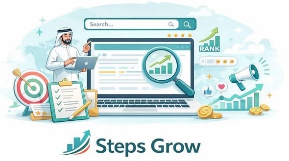 تحسين نتائج البحث في الكويت باستخدام استراتيجيات SEO احترافية من Steps Grow