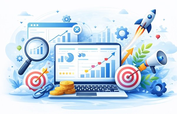 خدمات تحسين محركات البحث لزيادة ترتيب الموقع وتحقيق نمو في نتائج جوجل