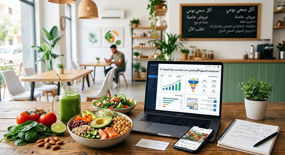 كيفية جذب عملاء جدد لشركات الأكل الصحي وزيادة المبيعات